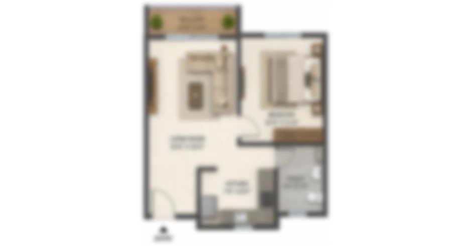 Shree Siena Ghodbunder Road 1 BHK Price