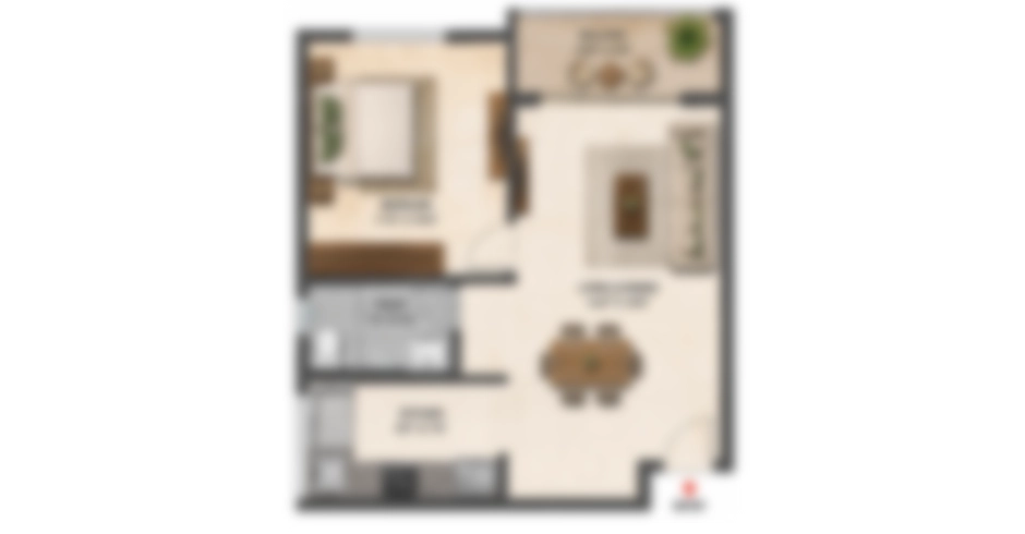 Shree Siena Ghodbunder Road 2 BHK Price
