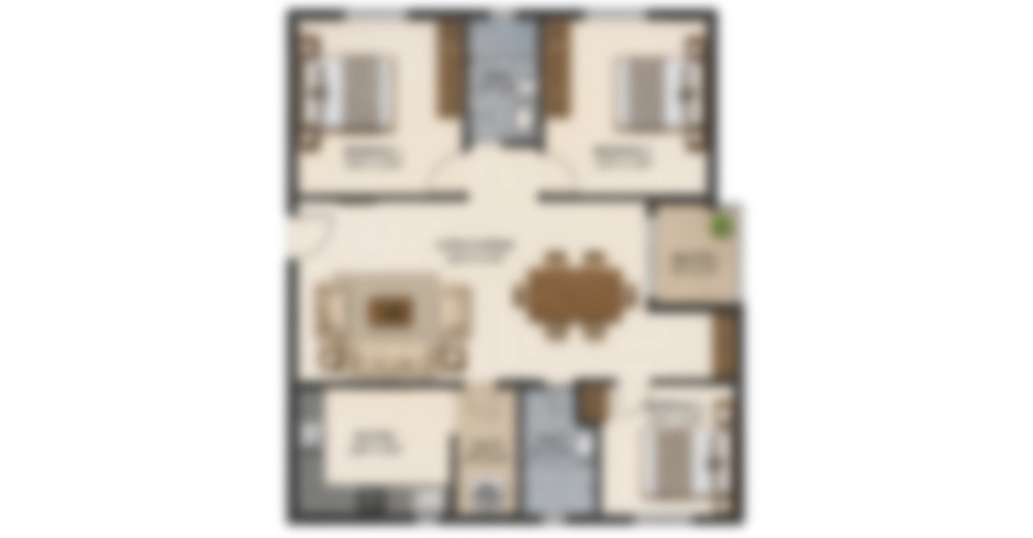 Shree Siena Ghodbunder Road 3 BHK Price